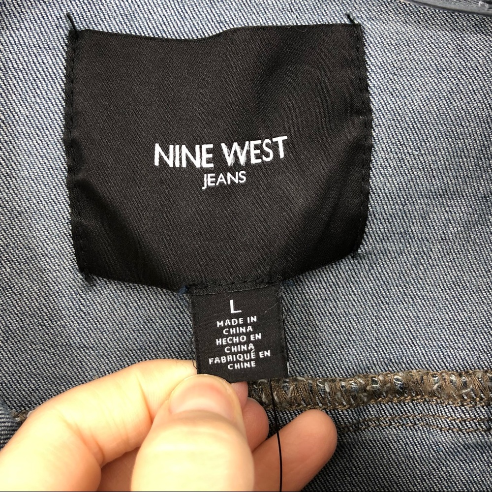 Beautiful Nine West classic denim jacket - Picture 6 of 7